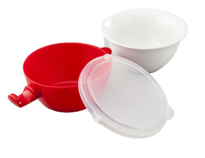 Handy Gourmet - Cool Touch Micro Bowl - Red