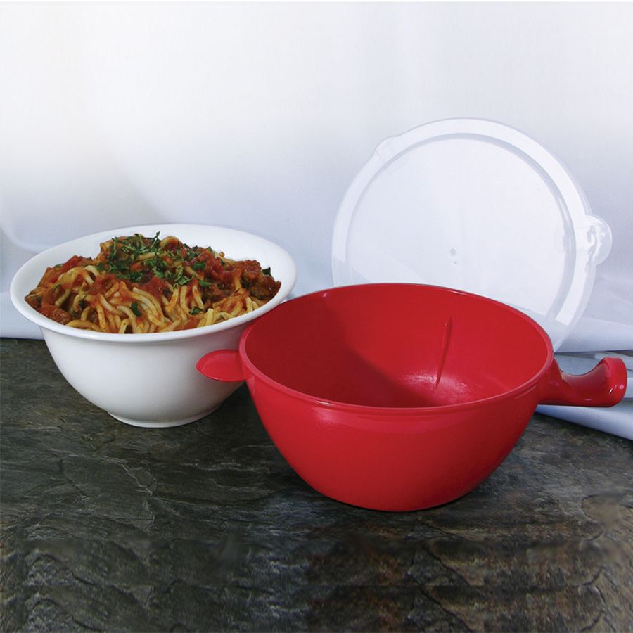 Handy Gourmet - Cool Touch Micro Bowl - Red