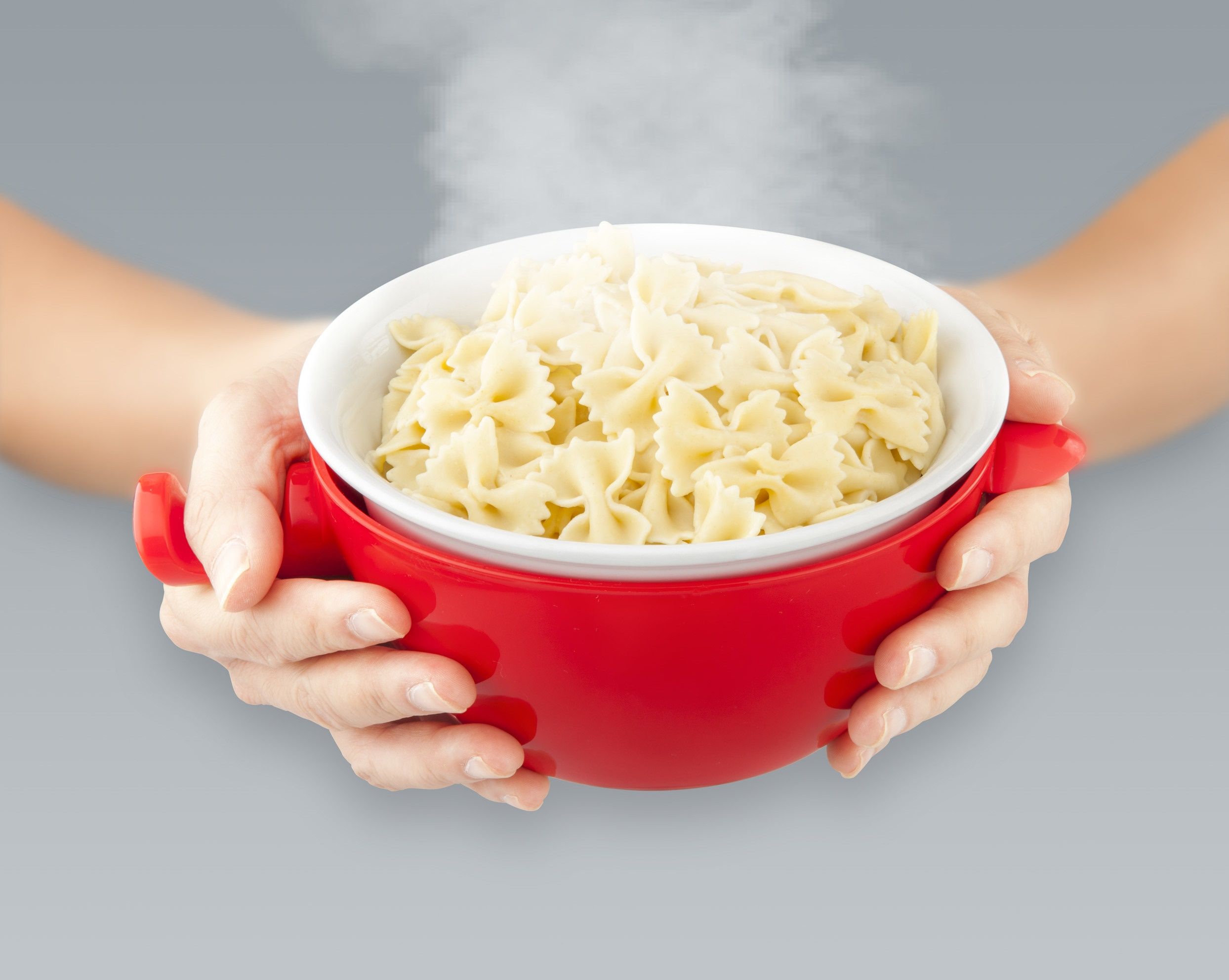 Handy Gourmet - Cool Touch Micro Bowl - Red