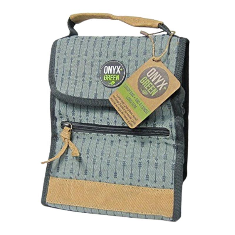 Onyx & Green - Foldable & Insulated Lunch Bag