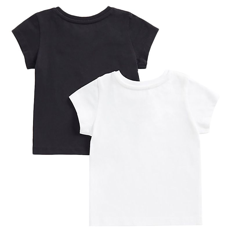 Mothercare - 2pc-Set - Girls Solid T-shirt