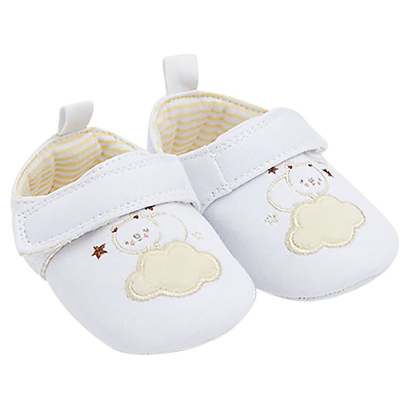 Mothercare - Sleepy Bear Baby Shoes - Beige