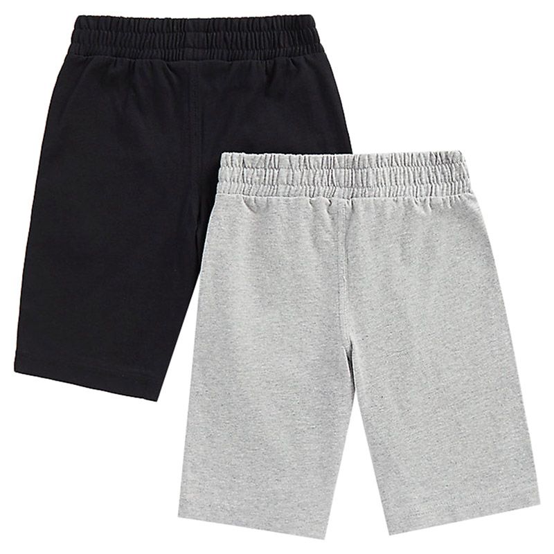 Mothercare - 2pc-Set - Boys Jersey Shorts - Black/Grey