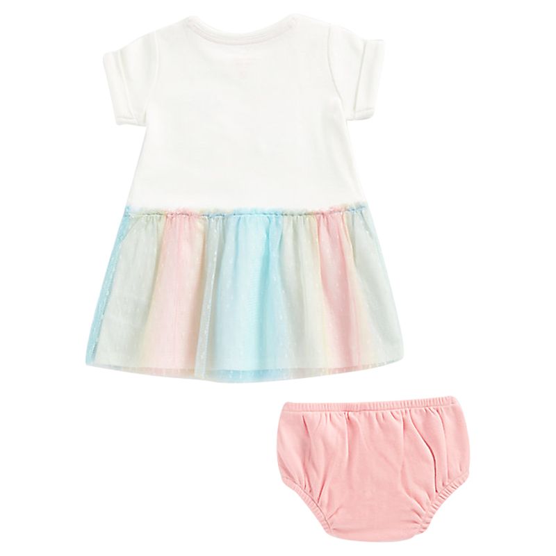 Mothercare - 2pc-Set - Twofer Dress & Knickers