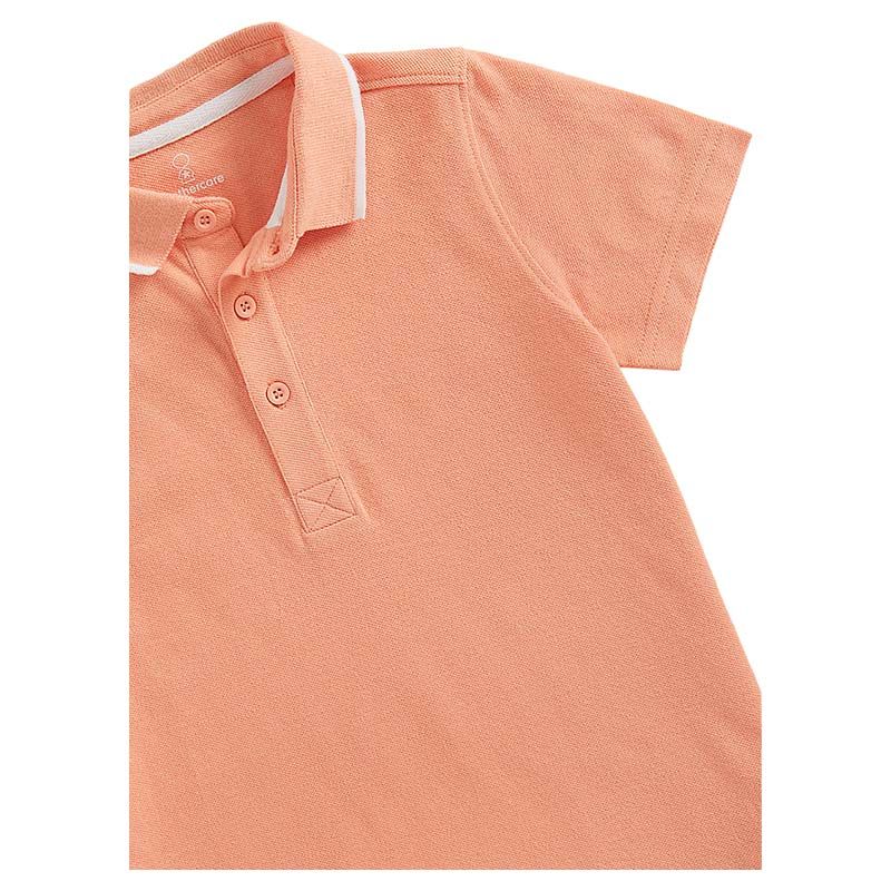 Mothercare - 2pc-Set - Boys Polo Shirt - Coral