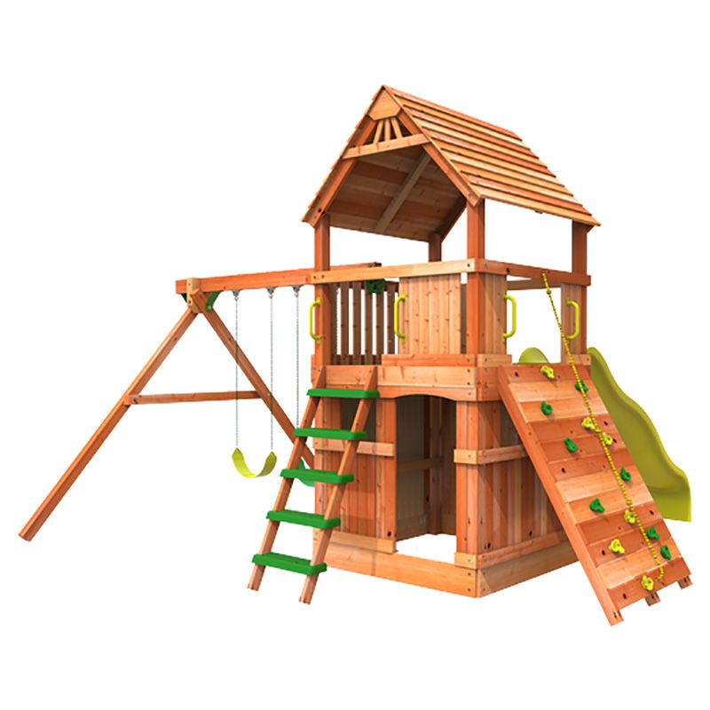 Woodplay - Monkey Tower D Swing Set