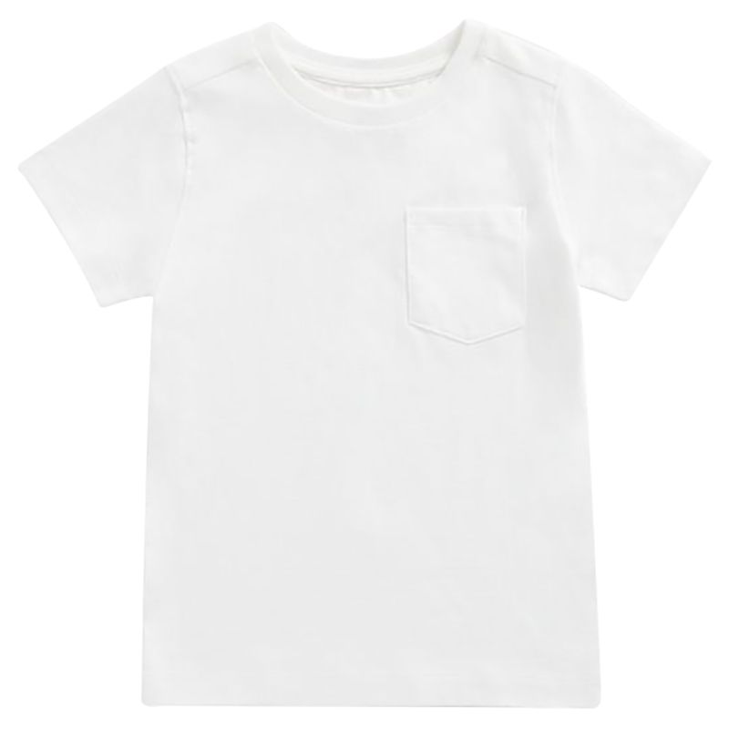 Mothercare - Boys Solid T-Shirt - White