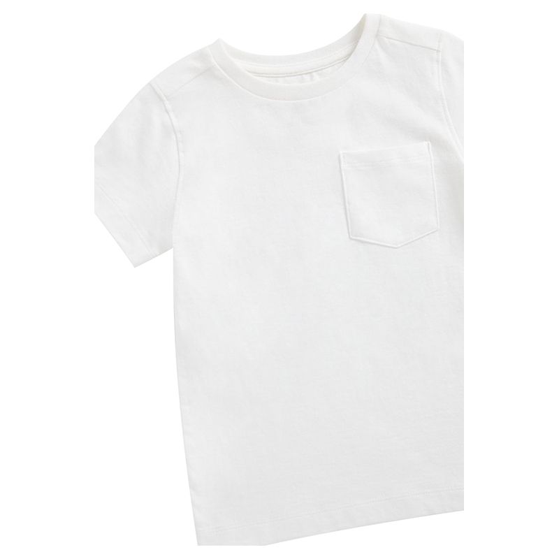 Mothercare - Boys Solid T-Shirt - White