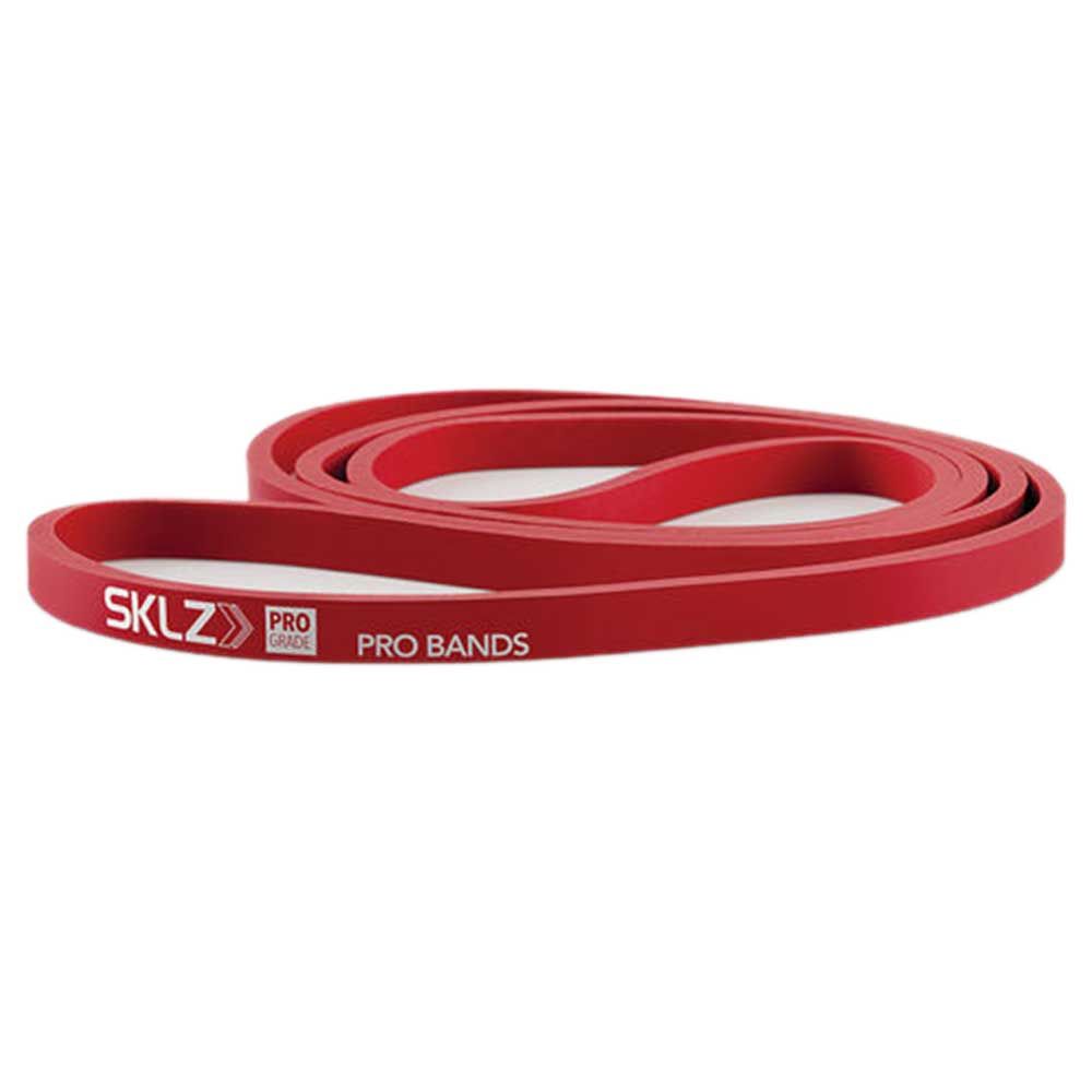 SKLZ Pro Bands - Multi-Exercise Resistance Band - Medium Resistance Range (40-80Lb,Red)