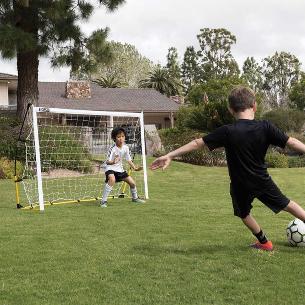 SKLZ Quickster Soccer Goal - Ultra-Portable Quick Set Up Soccer Goal - 6'X4' Ft