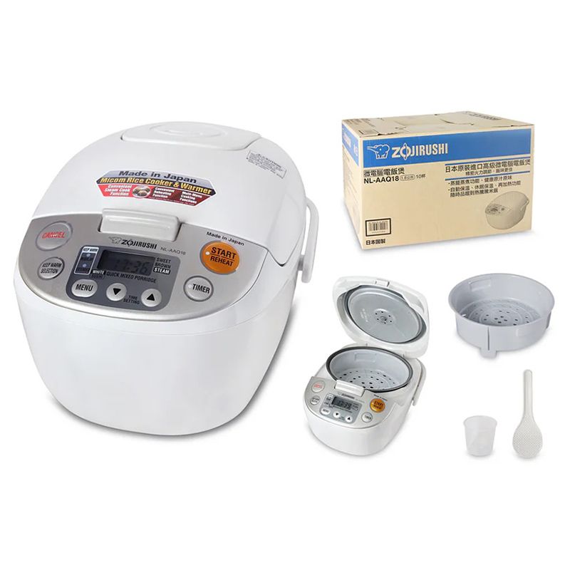 Zojirushi - Electric Rice Cooker/Warmer - Beige - 1.8 L