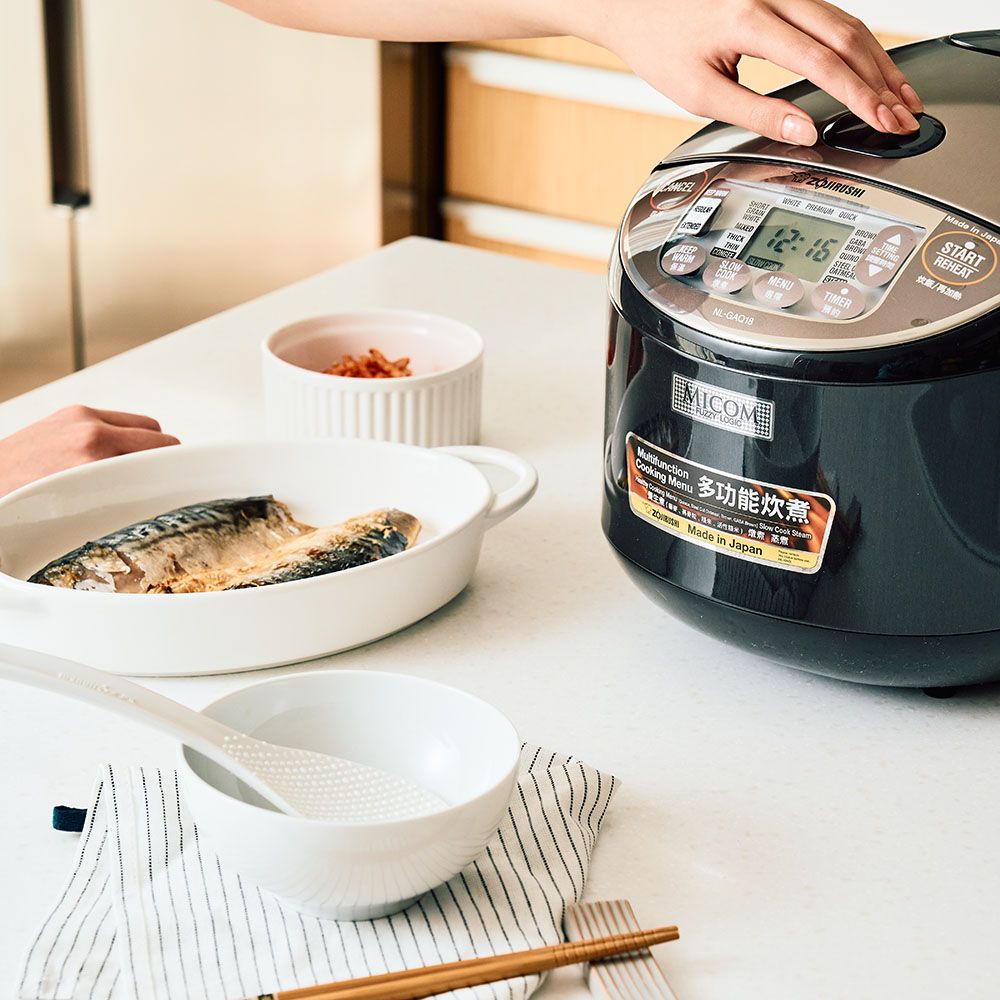 Zojirushi - Electric Rice Cooker/Warmer - Metallic Black - 1.8 L