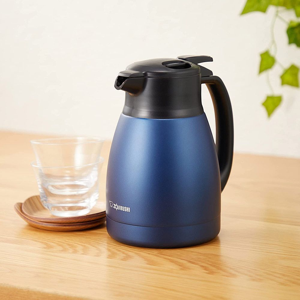 Zojirushi - Stainless Steel Vacuum Carafe - 1.5L - Matte Navy