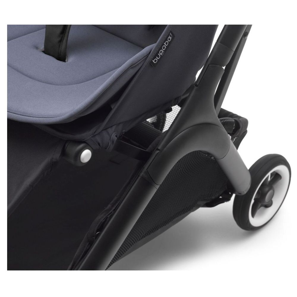 Bugaboo - Butterfly Complete Travel Stroller - Black/Stormy Blue