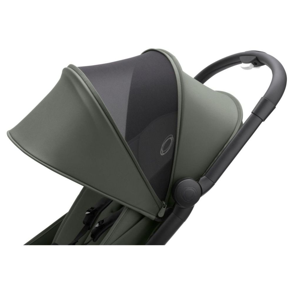 Bugaboo - Butterfly Complete Travel Stroller - Black/Forest Green