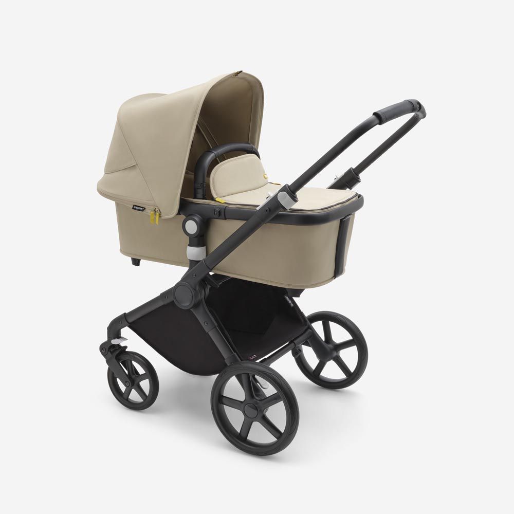 Bugaboo - Fox Cub Complete Stroller - Black/Dessert Beige