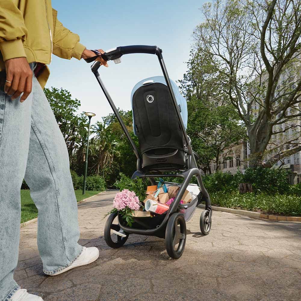 Bugaboo - Dragonfly Stroller - Midnight Black/Skyline Blue