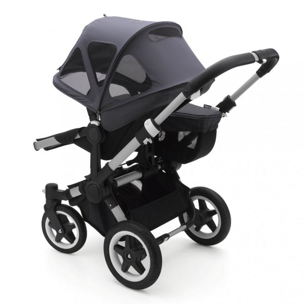 Bugaboo Donkey Breezy Sun Canopy Stellar/ Steel Blue