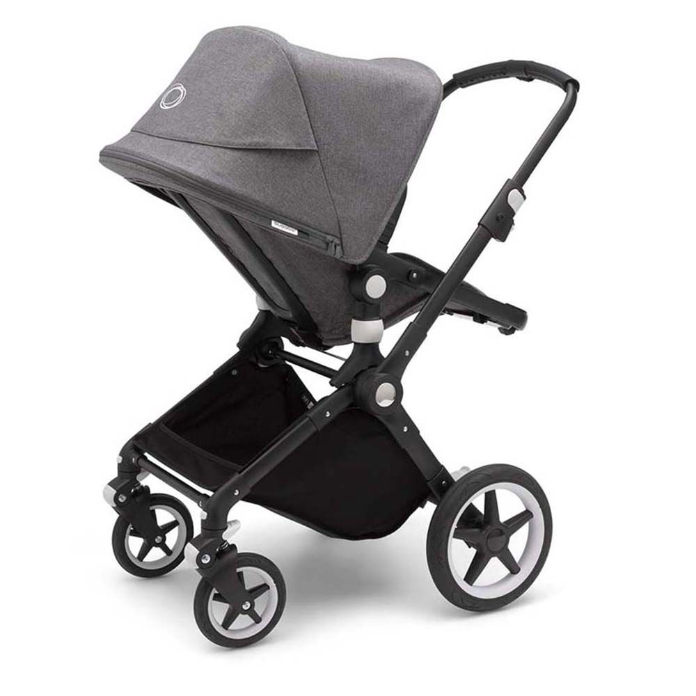 Bugaboo - Lynx Stroller Complete - Black/Grey Melange