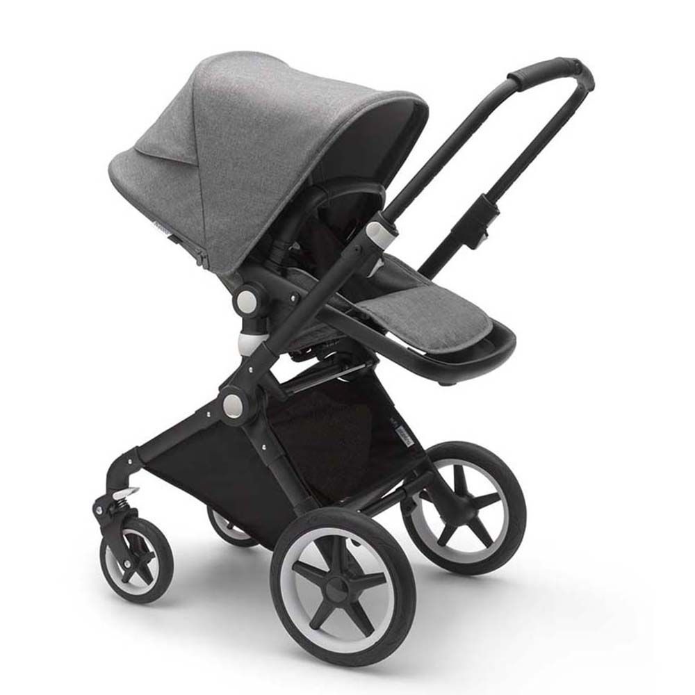 Bugaboo - Lynx Stroller Complete - Black/Grey Melange