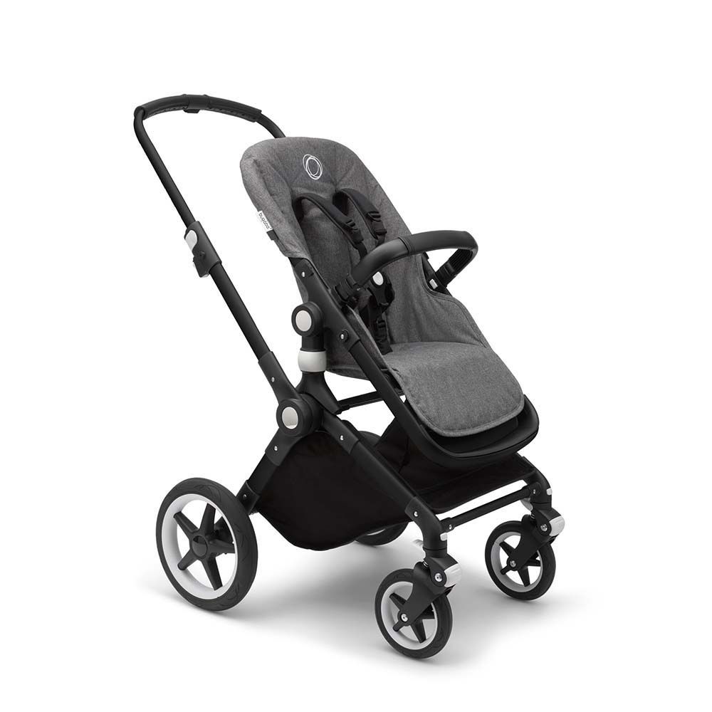 Bugaboo - Lynx Stroller Complete - Black/Grey Melange