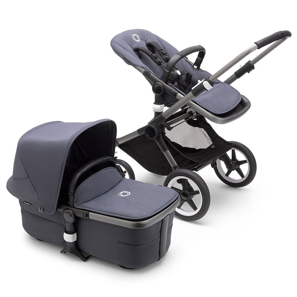 Bugaboo - Fox 3 Complete Me Stroller - Stormy Blue