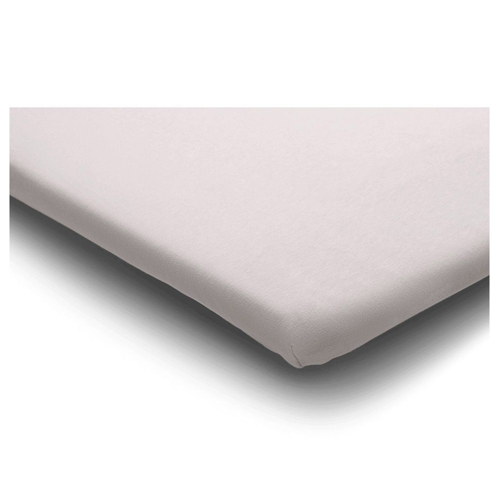 Bugaboo - Stardust Cotton Cot Sheet - Mineral White