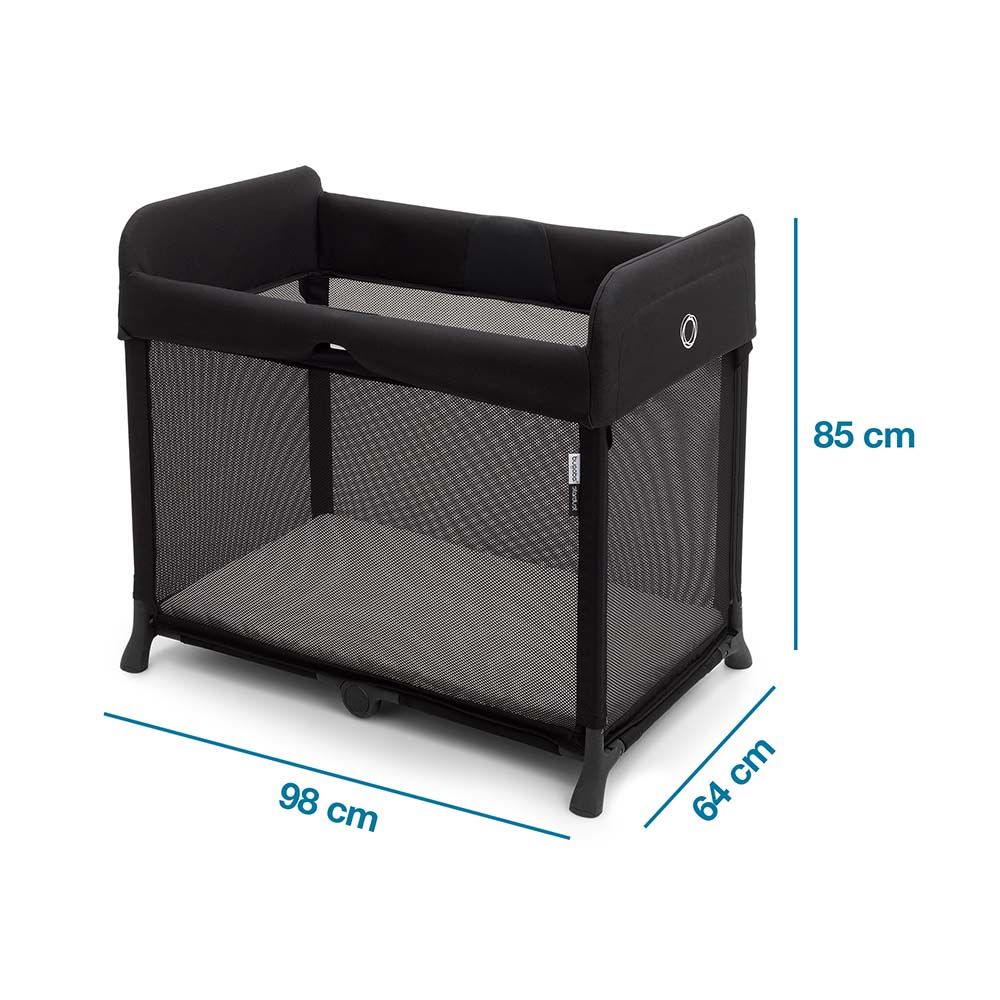 Bugaboo - Stardust Pop-Up Travel Cot & Playard - Black