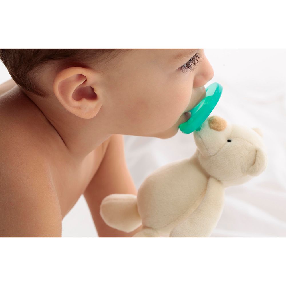 Minikoioi - Plush Toy With Soother - Sleep Buddy White Bunny