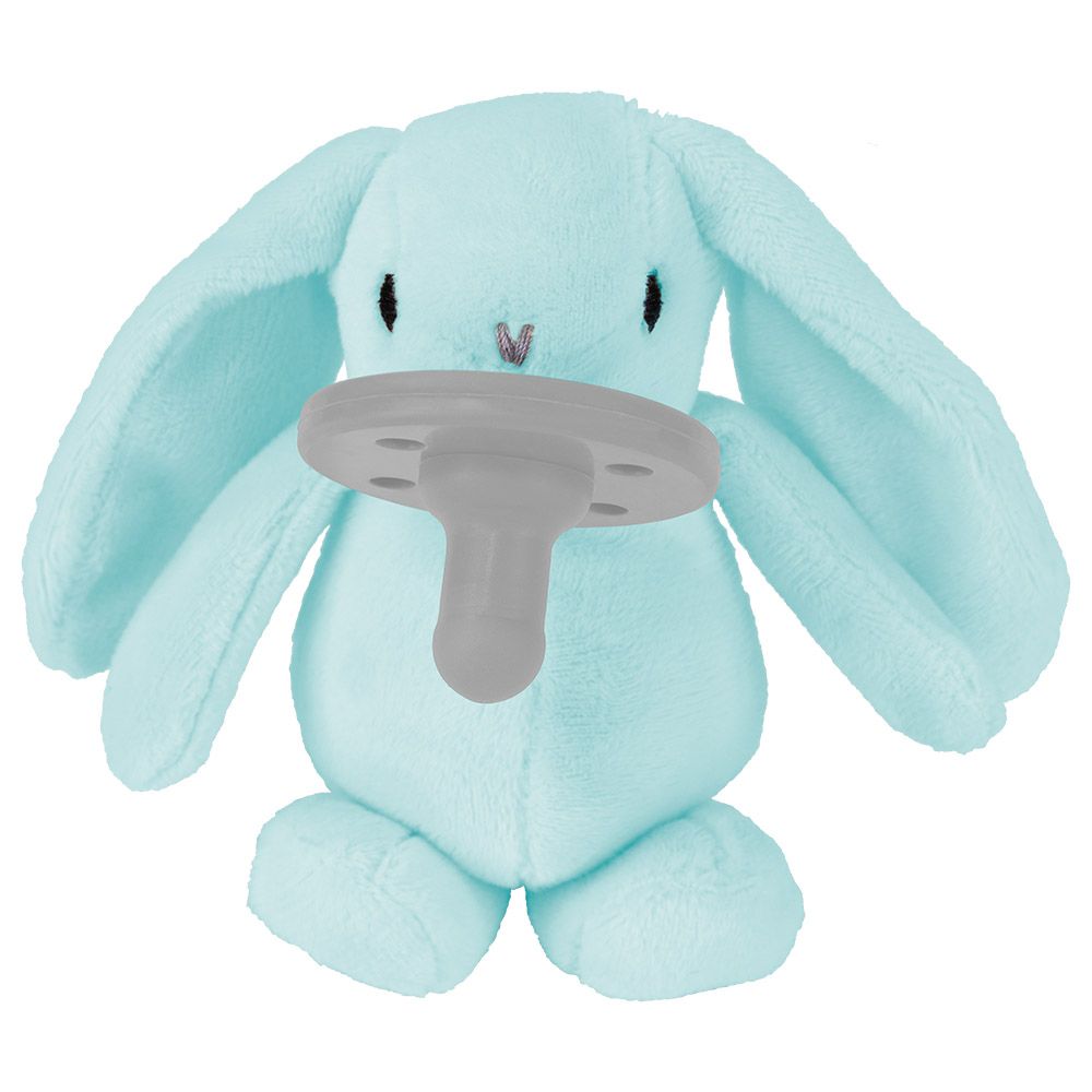 Minikoioi - Plush Toy With Soother - Sleep Buddy Blue Bunny