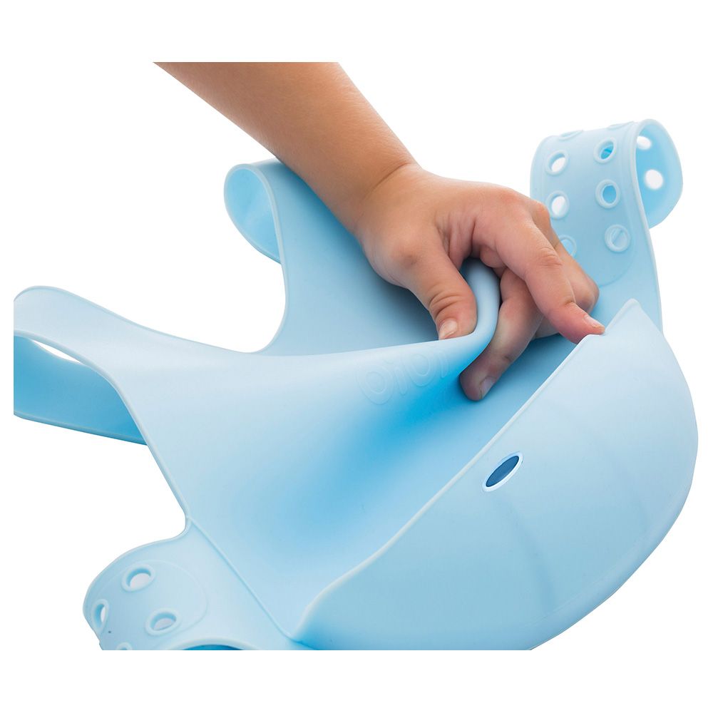 Minikoioi - Silicone Flexi Bib - Blue