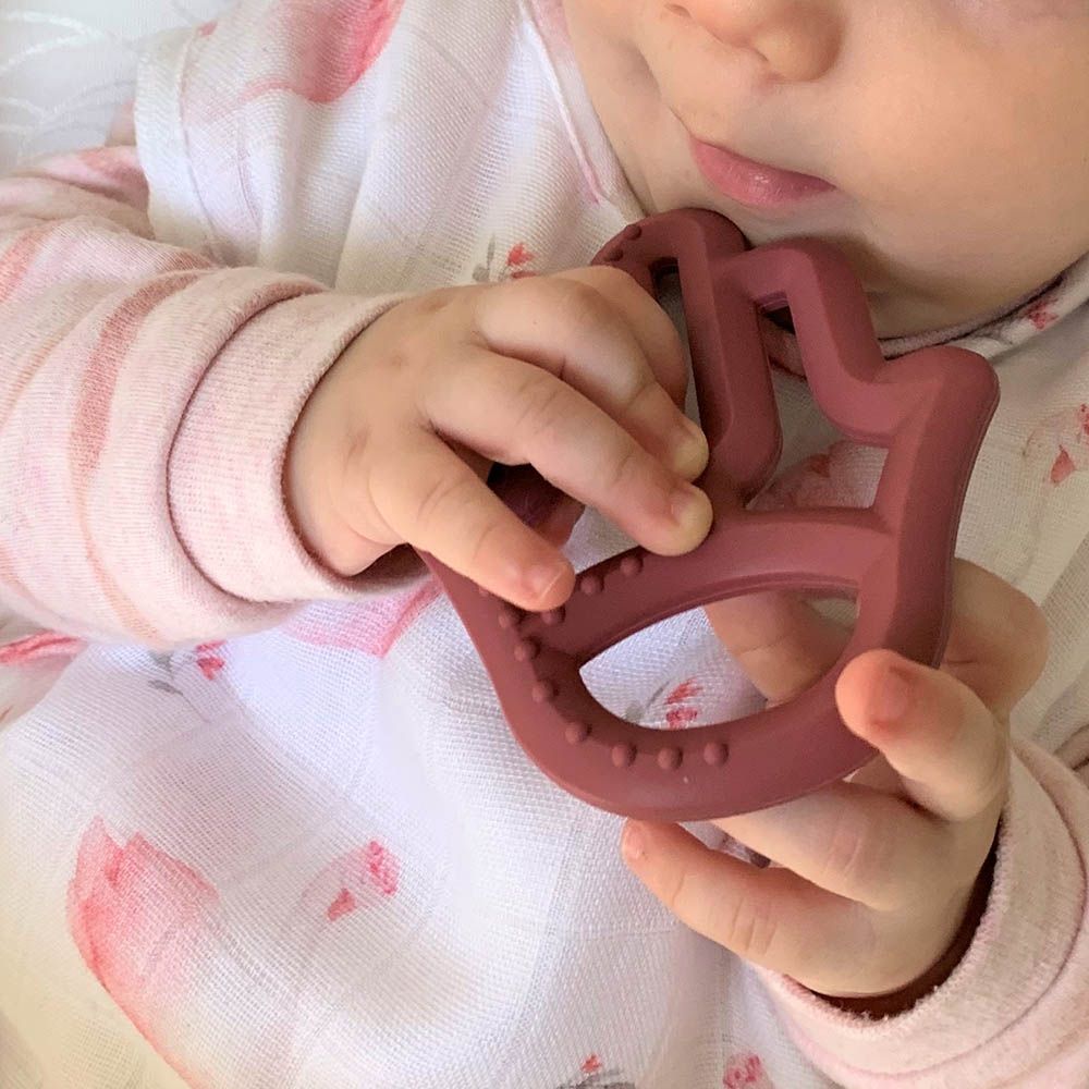 Minikoioi - Silicone Toothee Teether - Rose