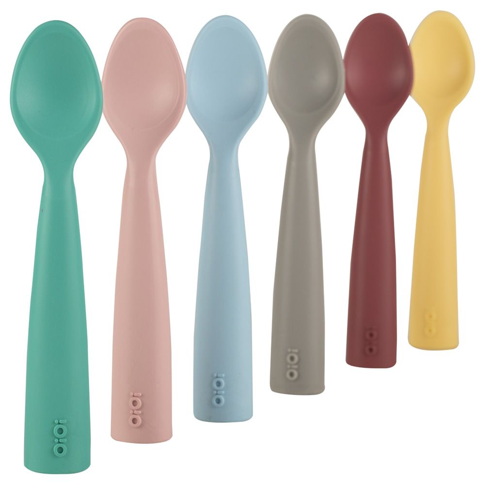 Minikoioi - Spoon - Silicone Scooper - Yellow