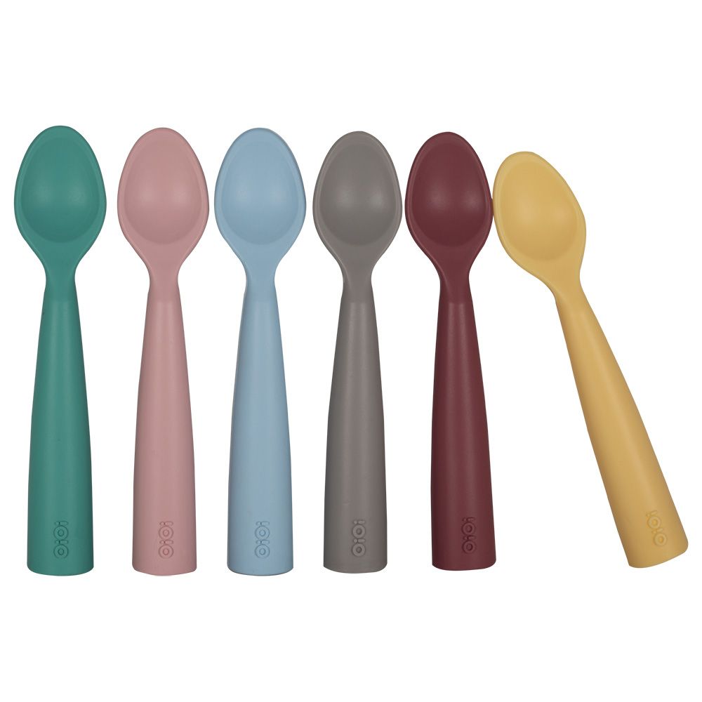 Minikoioi - Spoon - Silicone Scooper - Yellow