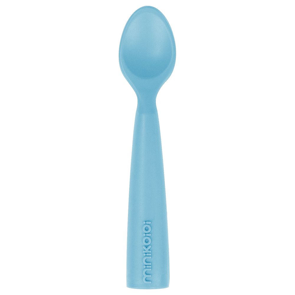 Minikoioi - Silicone Scoopers - Mineral Blue/Aqua Green - Pack of 2