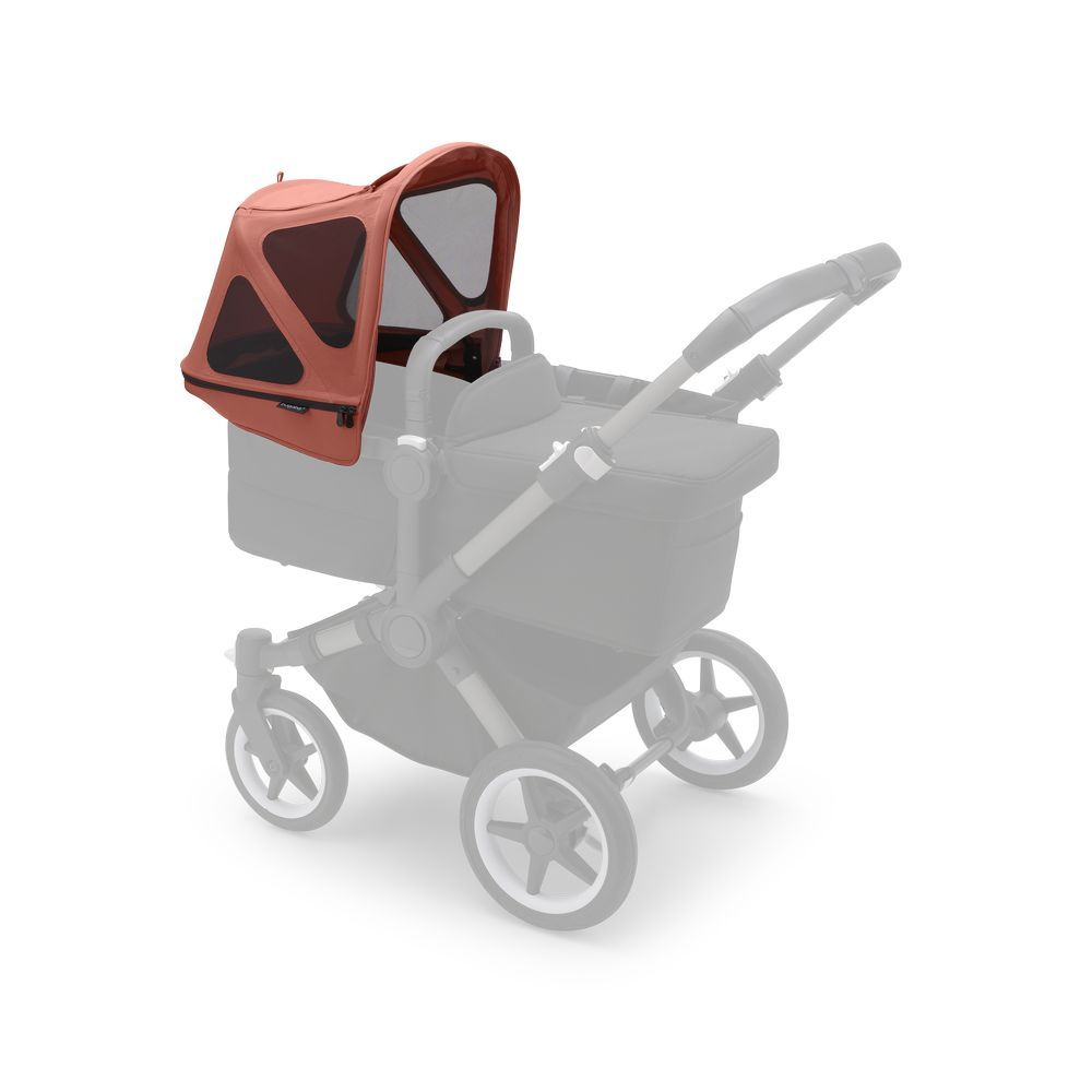 Bugaboo - Donkey Breezy Sun Canopy - Sunrise Red