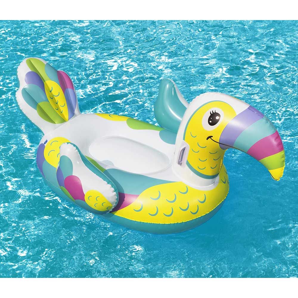 Bestway - Toucan Pool Day Ride-On 173x91cm - Inflatable Pool Float