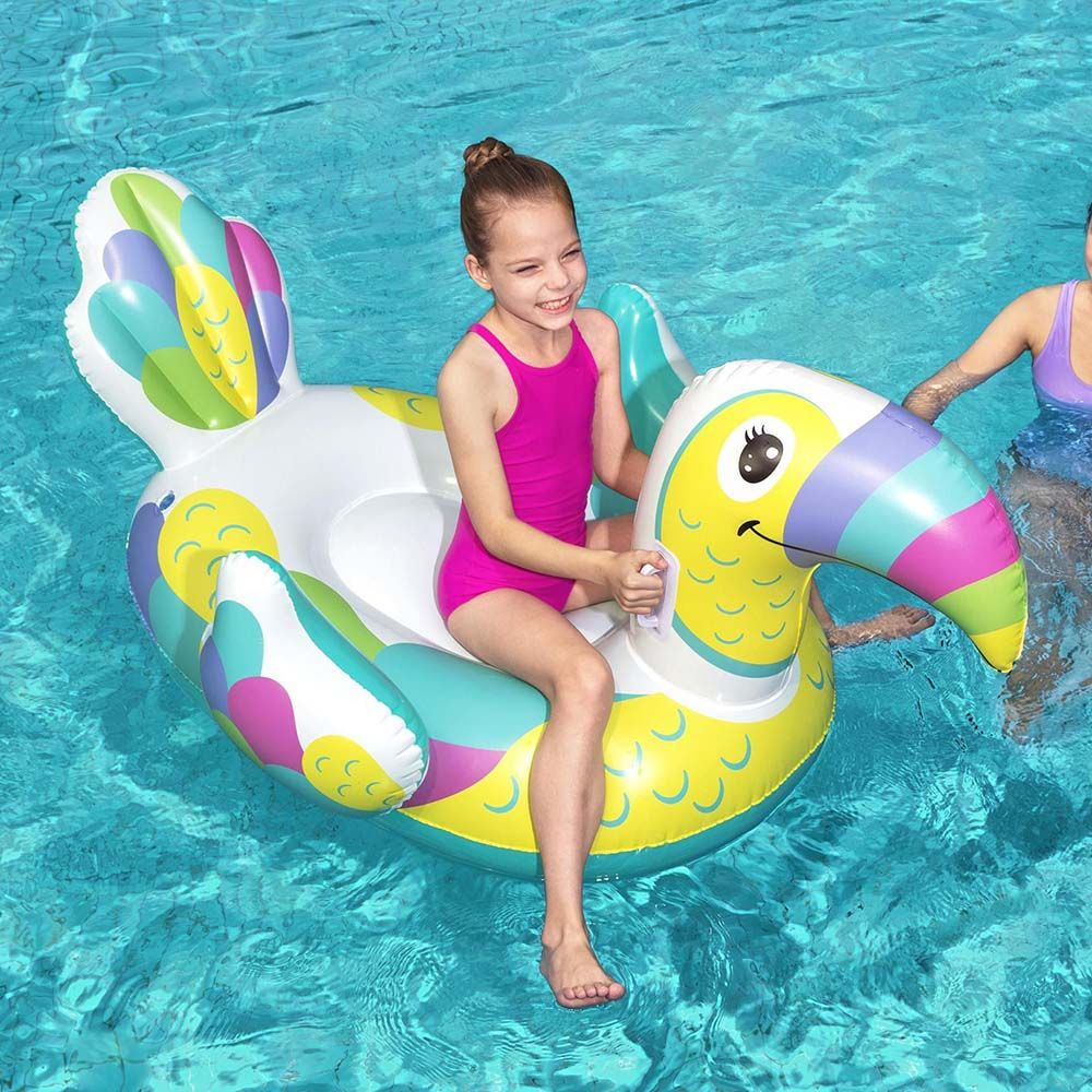 Bestway - Toucan Pool Day Ride-On 173x91cm - Inflatable Pool Float