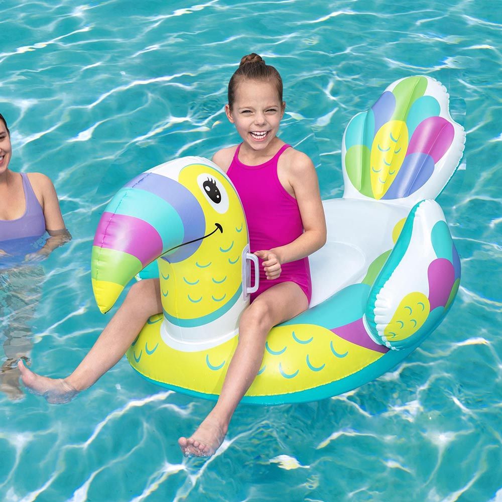 Bestway - Toucan Pool Day Ride-On 173x91cm - Inflatable Pool Float