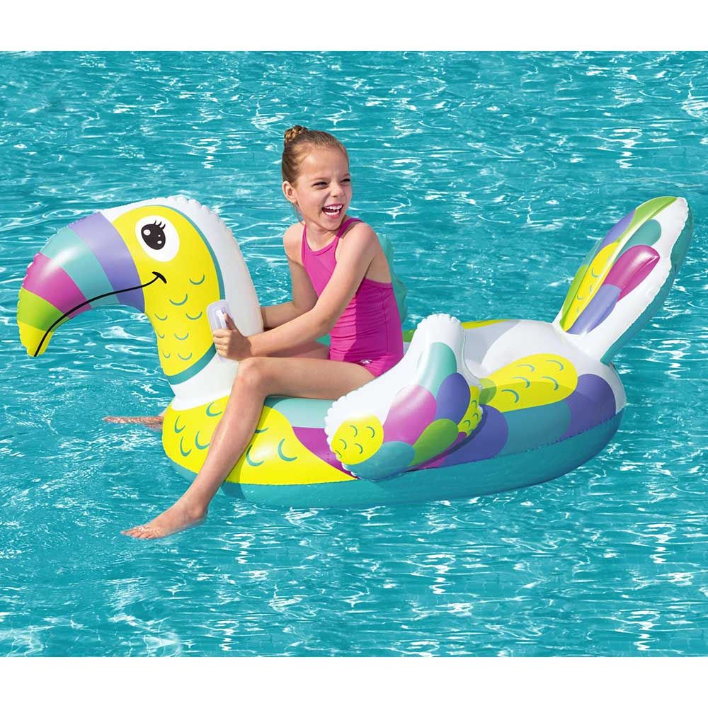 Bestway - Toucan Pool Day Ride-On 173x91cm - Inflatable Pool Float