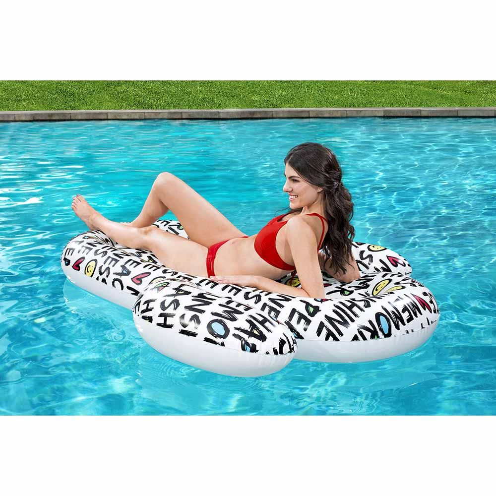 Bestway - Lounge Summer Quotes Cactus - Inflatable Pool Float