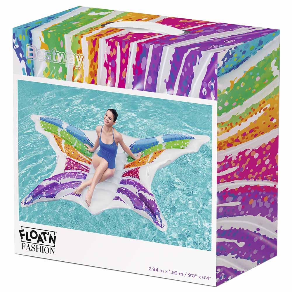 Bestway - Lounge Rainbow Butterfly - Inflatable Pool Float