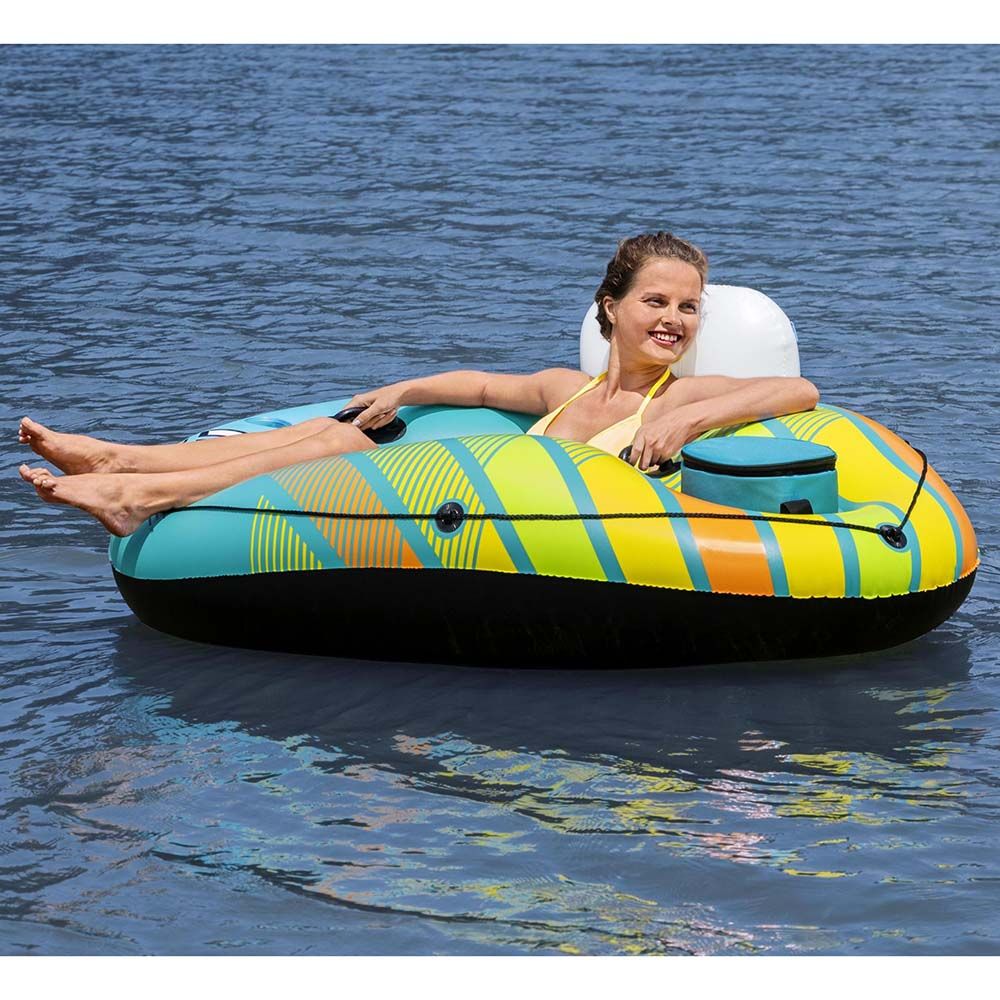 Bestway - Hydro-Force Alpine River Tube w/ Cooler 169x137cm - Inflatable Pool Float