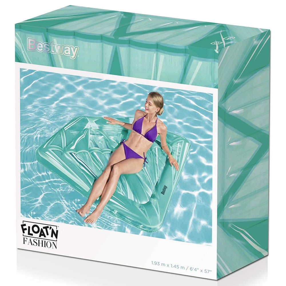 Bestway - Gemstone Island Float 193x145cm - Inflatable Pool Float