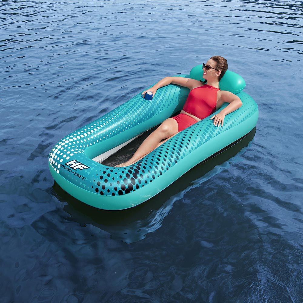 Bestway - Sol Venture Mesh Lounge - Teal - Inflatable Pool Float