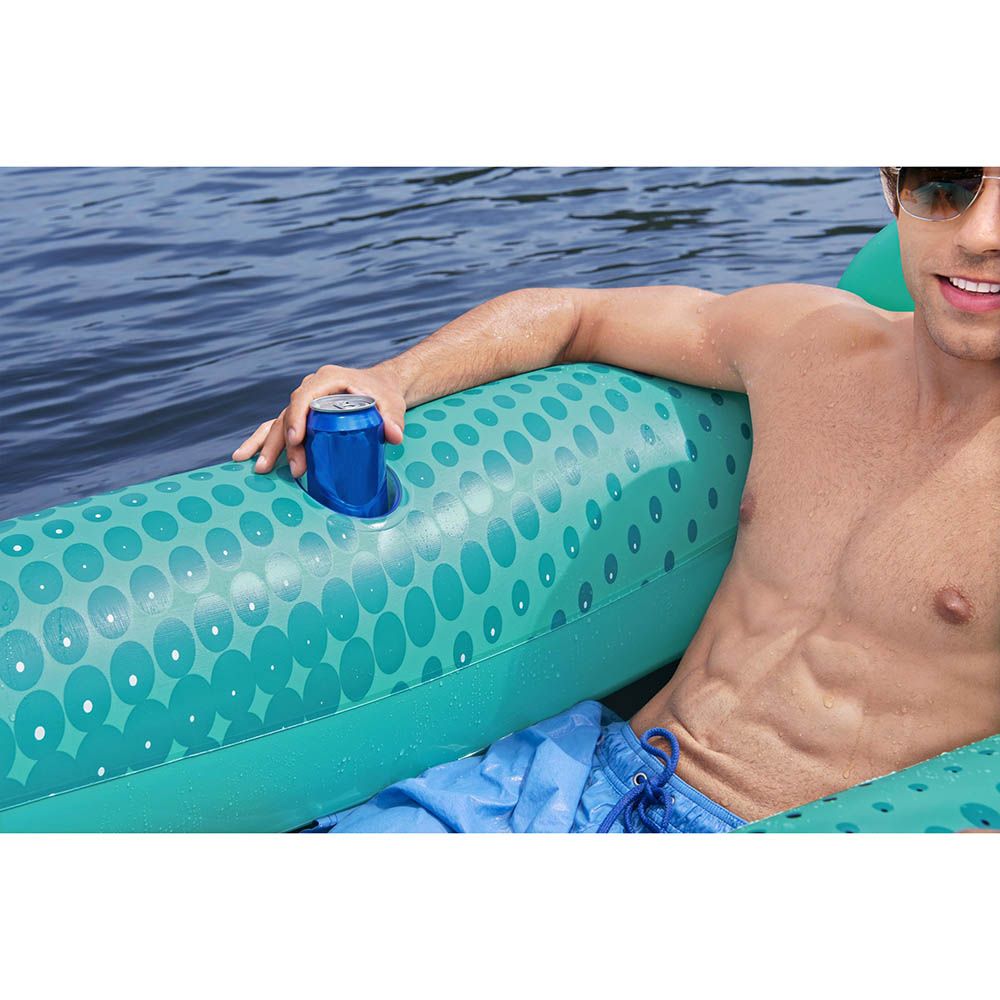 Bestway - Sol Venture Mesh Lounge - Teal - Inflatable Pool Float