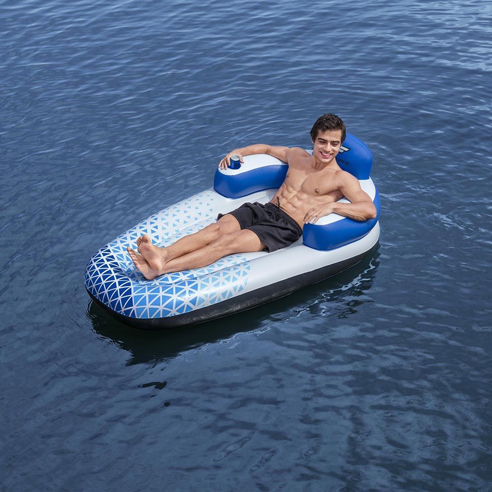 Bestway - Indigo Wave Lounge - Inflatable Pool Float