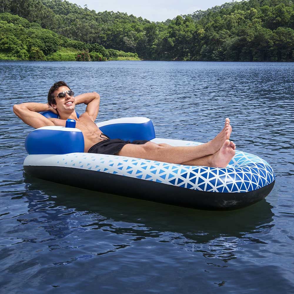 Bestway - Indigo Wave Lounge - Inflatable Pool Float