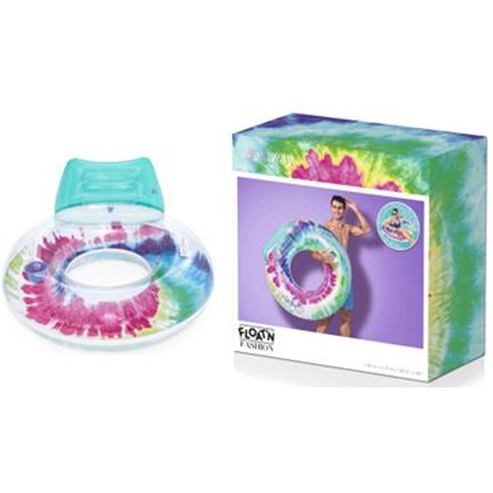 Bestway - Swim Ring - Tie Dye 118x117cm