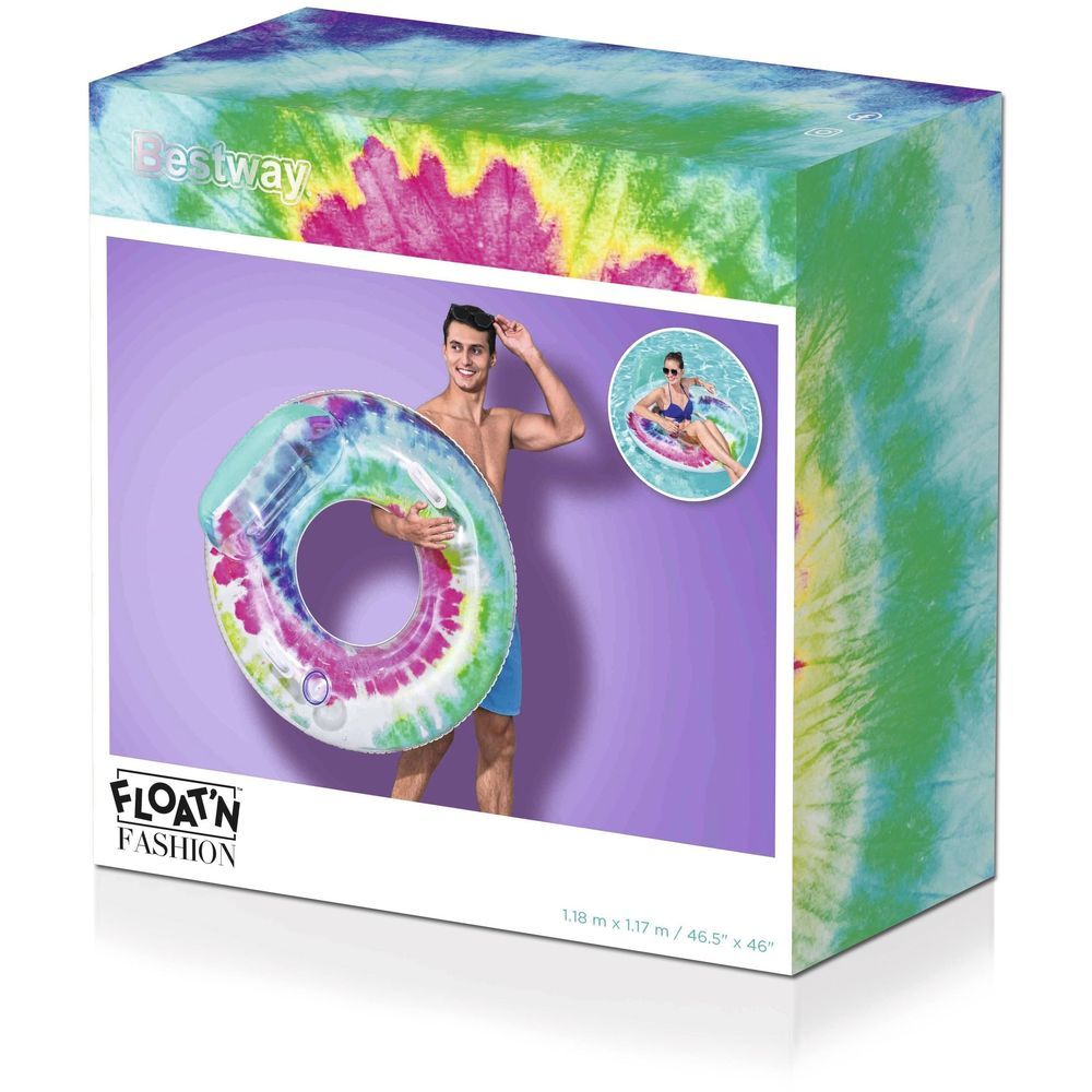 Bestway - Swim Ring - Tie Dye 118x117cm